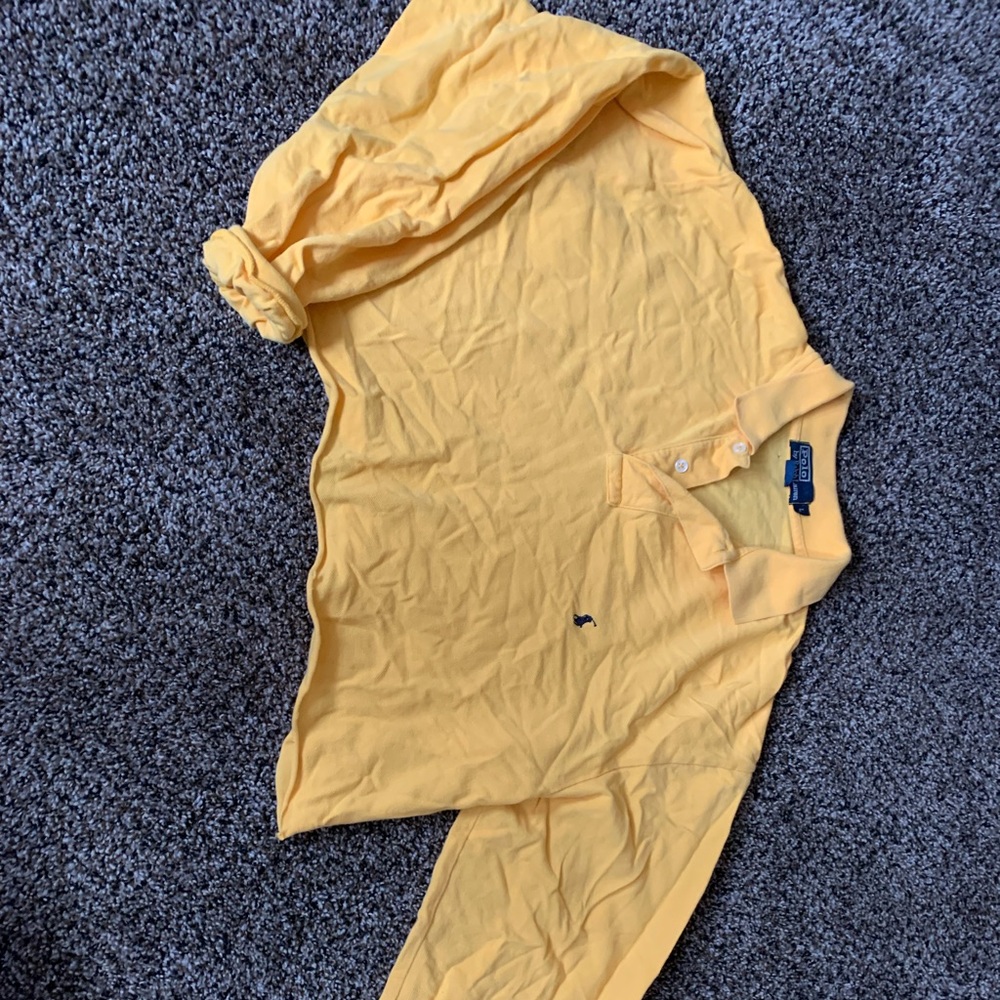 Cropped Polo Shirt